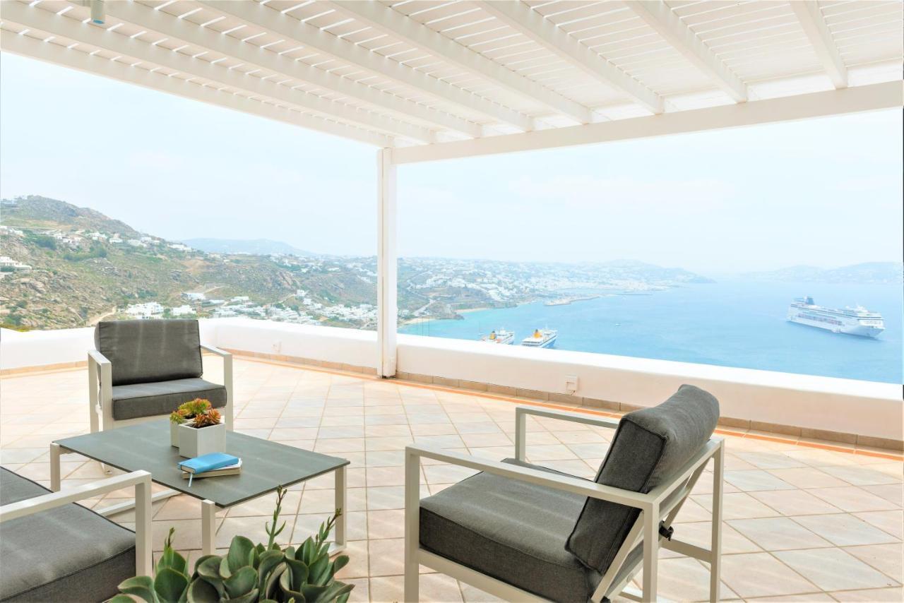 Aeri Villas & Apartments Tourlos Exterior foto