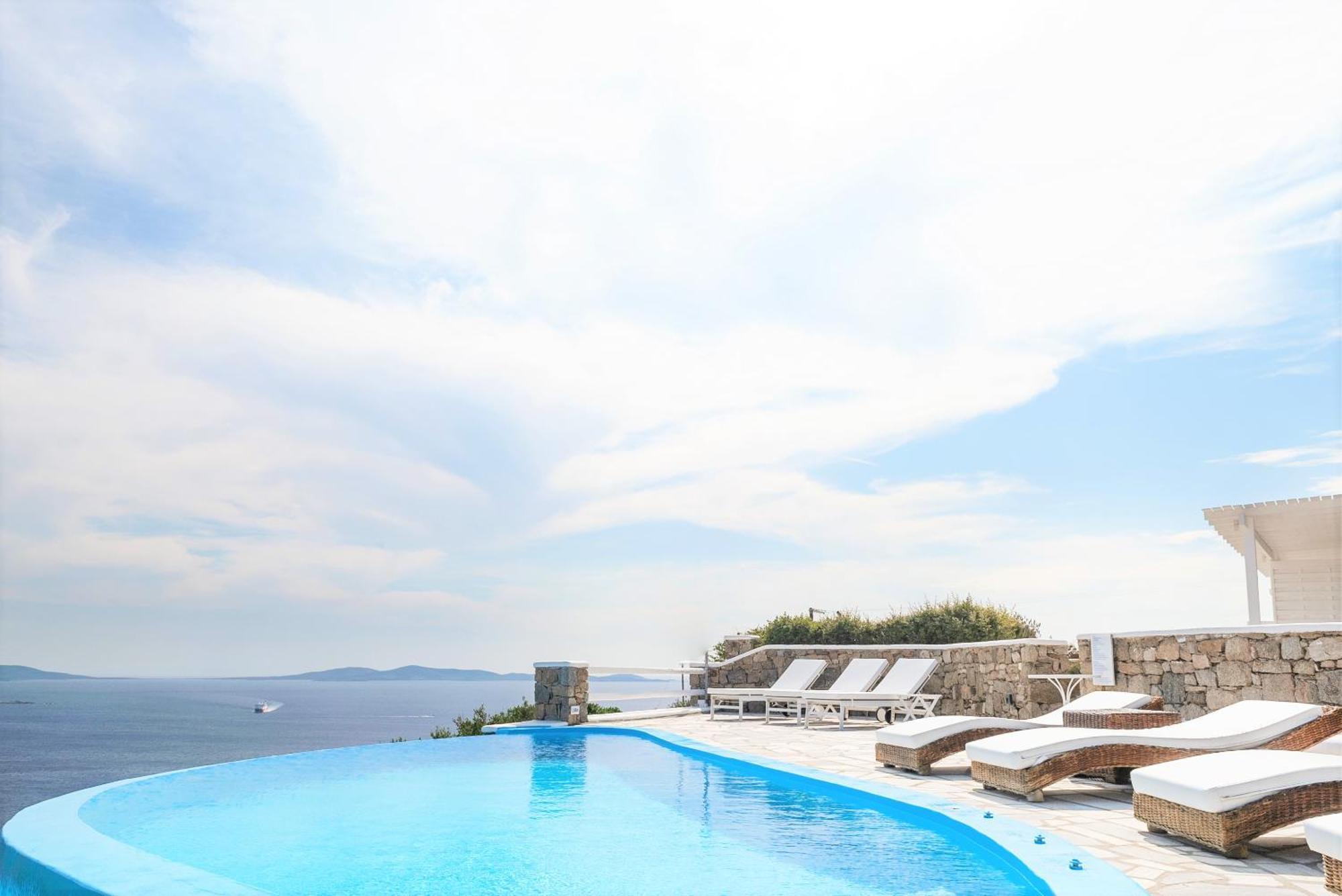 Aeri Villas & Apartments Tourlos Exterior foto
