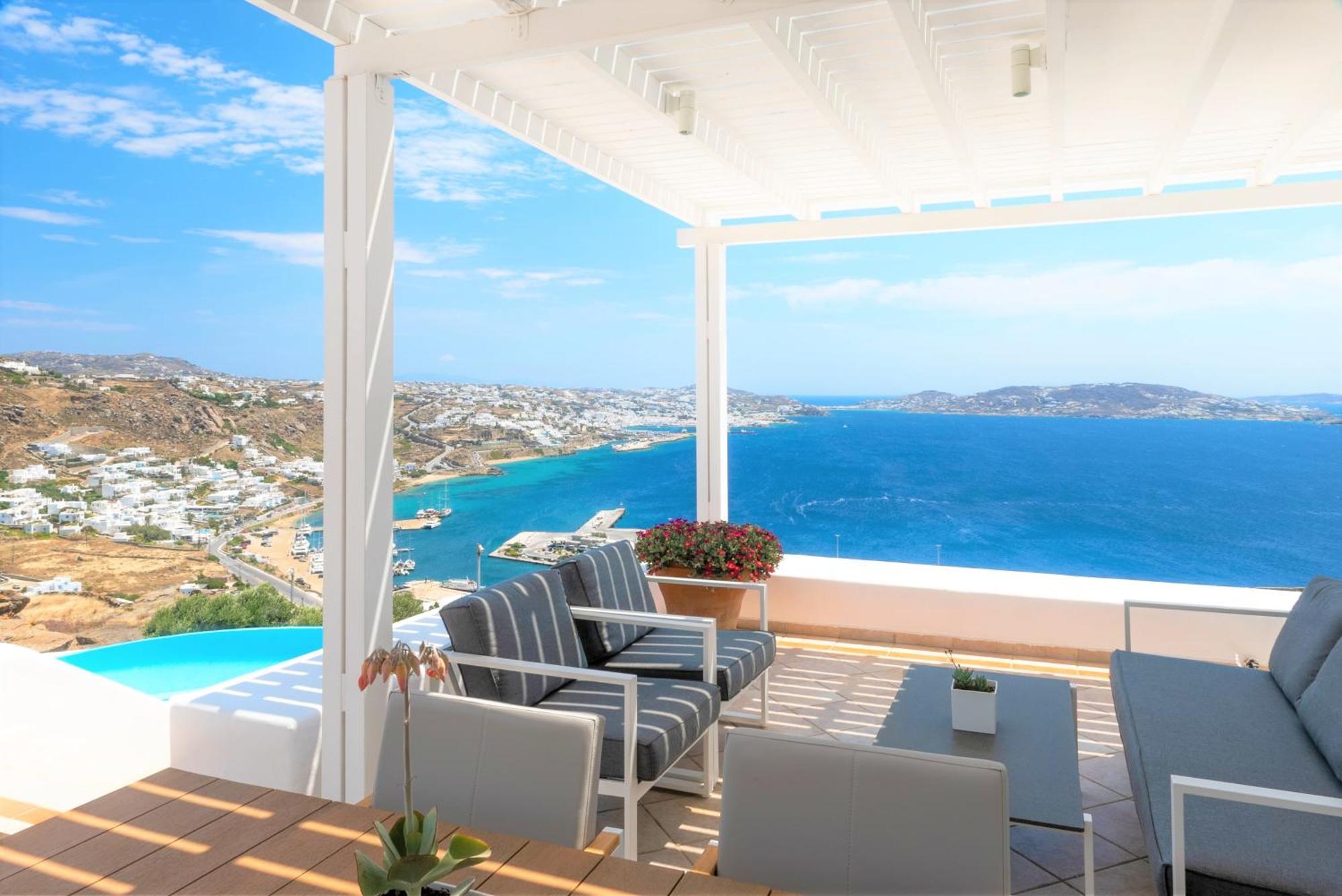 Aeri Villas & Apartments Tourlos Exterior foto