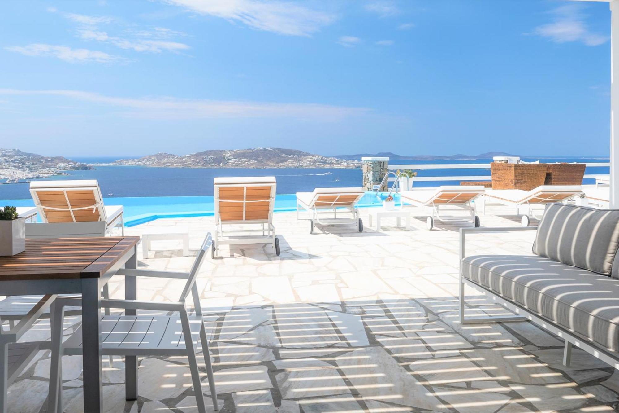 Aeri Villas & Apartments Tourlos Exterior foto