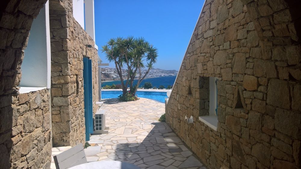 Aeri Villas & Apartments Tourlos Exterior foto